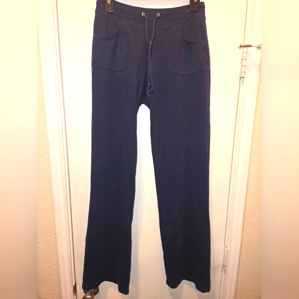 Stretch Black Lounging Joggers sz Small